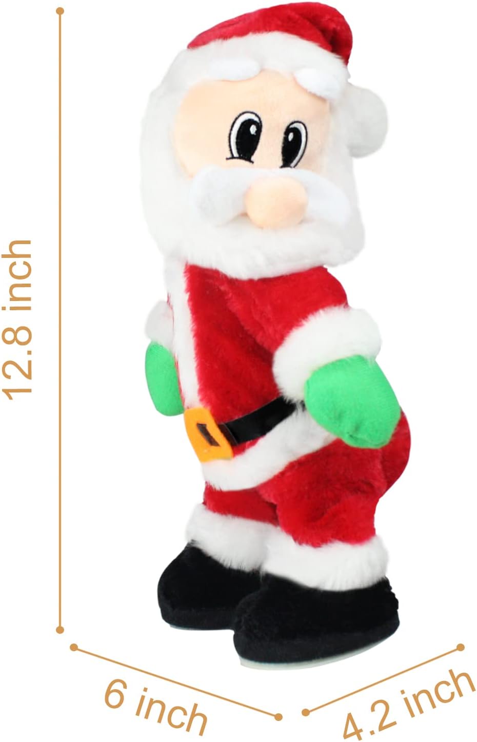 Twerking Santa Claus Toy with Singing and Dancing