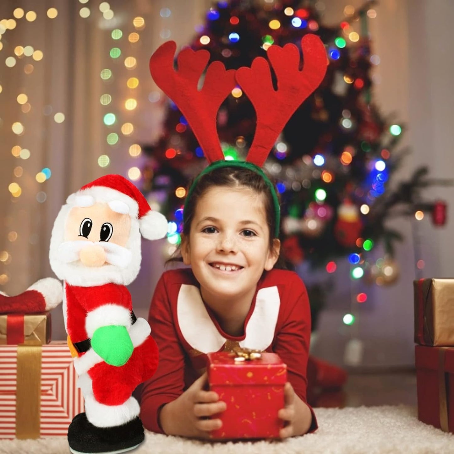 Twerking Santa Claus Toy with Singing and Dancing
